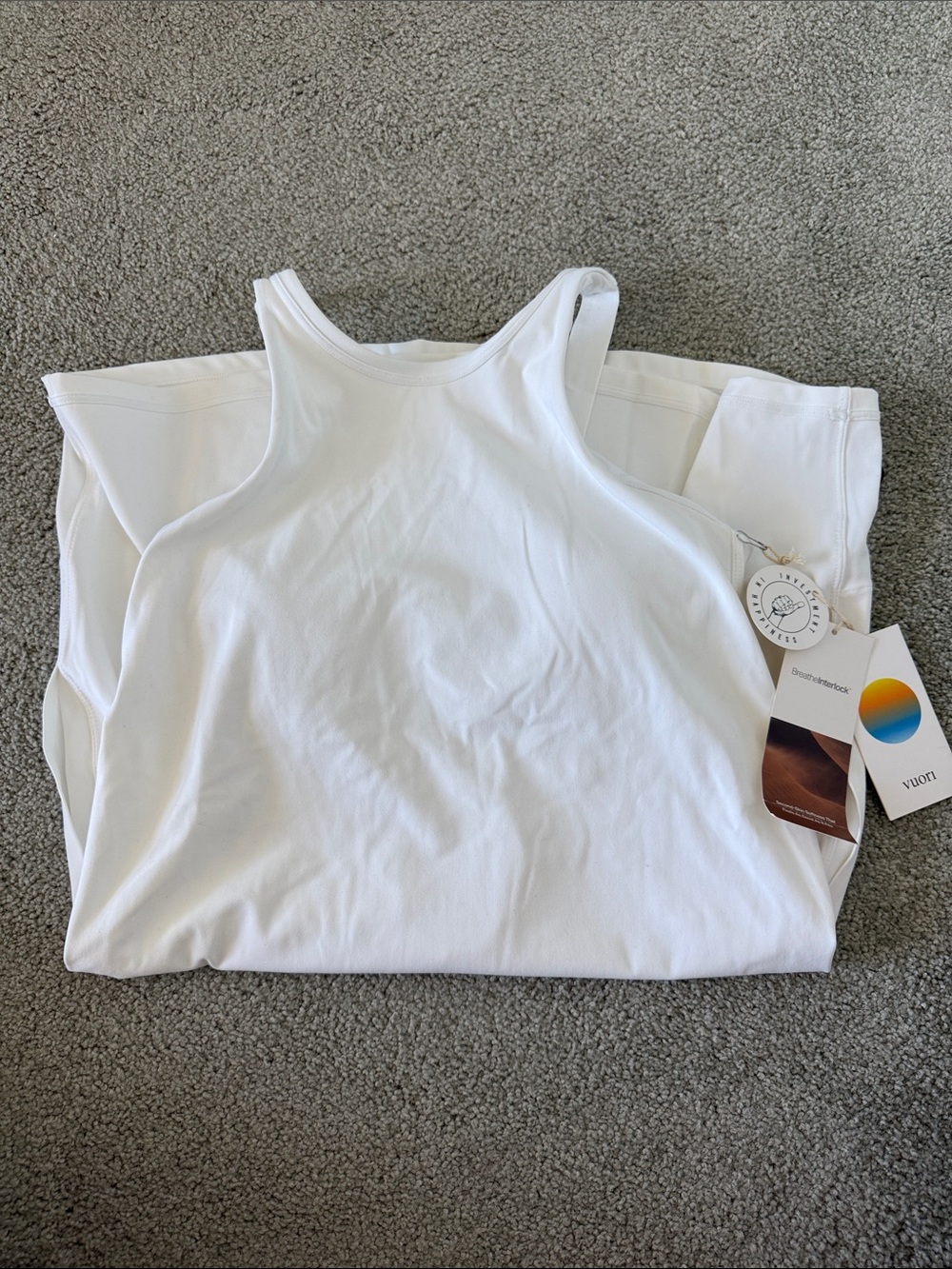 Vuori volley dress in white - size S - Picture 4 of 7